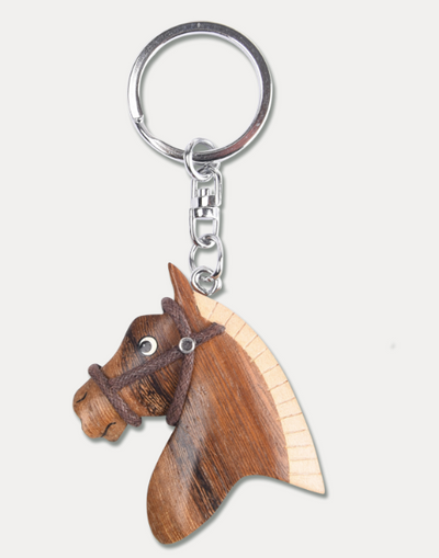 Waldhausen Wooden Horse Key Chain