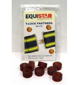 Equi-Essentials T Lock Rubber Surcingle Rings