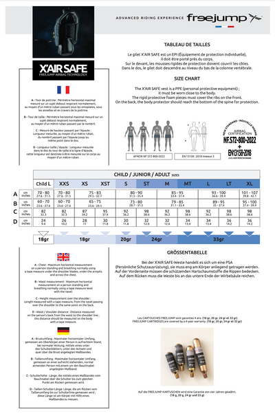 FreeJump X’AIR SAFE Airbag