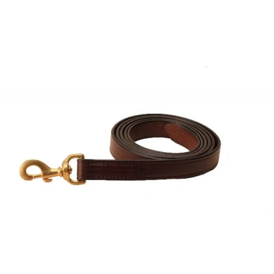Tory Leather Single Ply Lead with Bolt Snap
