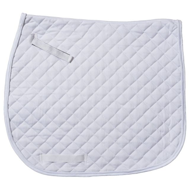 Tough 1 White Quilted Dressage Pad
