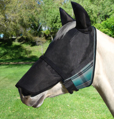 Kensington UViator CatchMask Fly Mask with Ears & Removable Nose