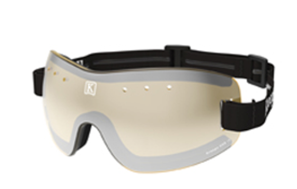 Lunettes De Saut Kroop's 13-Five - Claires/noires, Très Bon état (portées 2x)