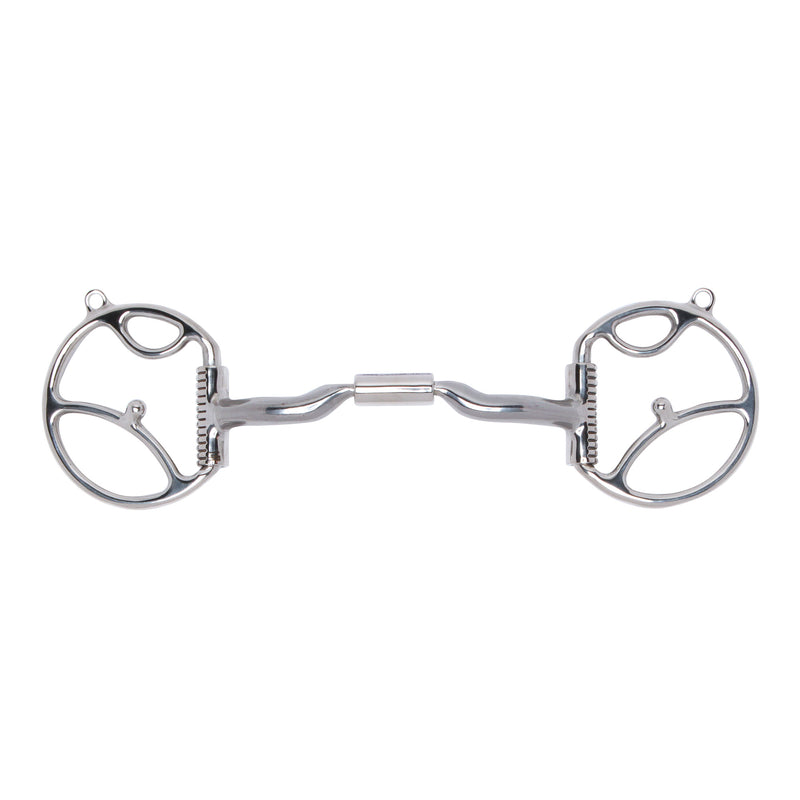 Myler Western Dee with 2 Hooks with Sweet Iron Low Port Comfort Snaffle 5" MB 04