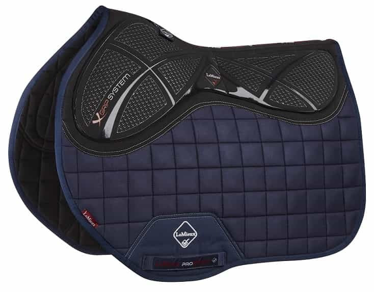 LeMieux X-Grip Silicone Euro Jump Saddle Pad