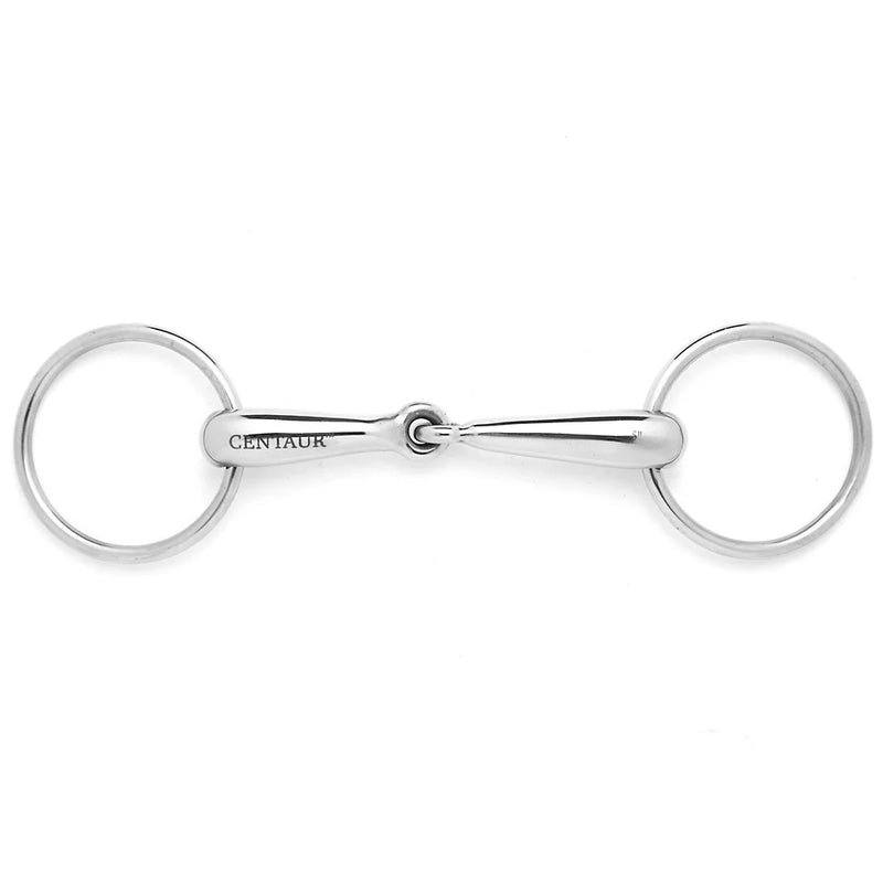 Centaur Feather Weight Hollow Single Joint Loose Ring Snaffle
