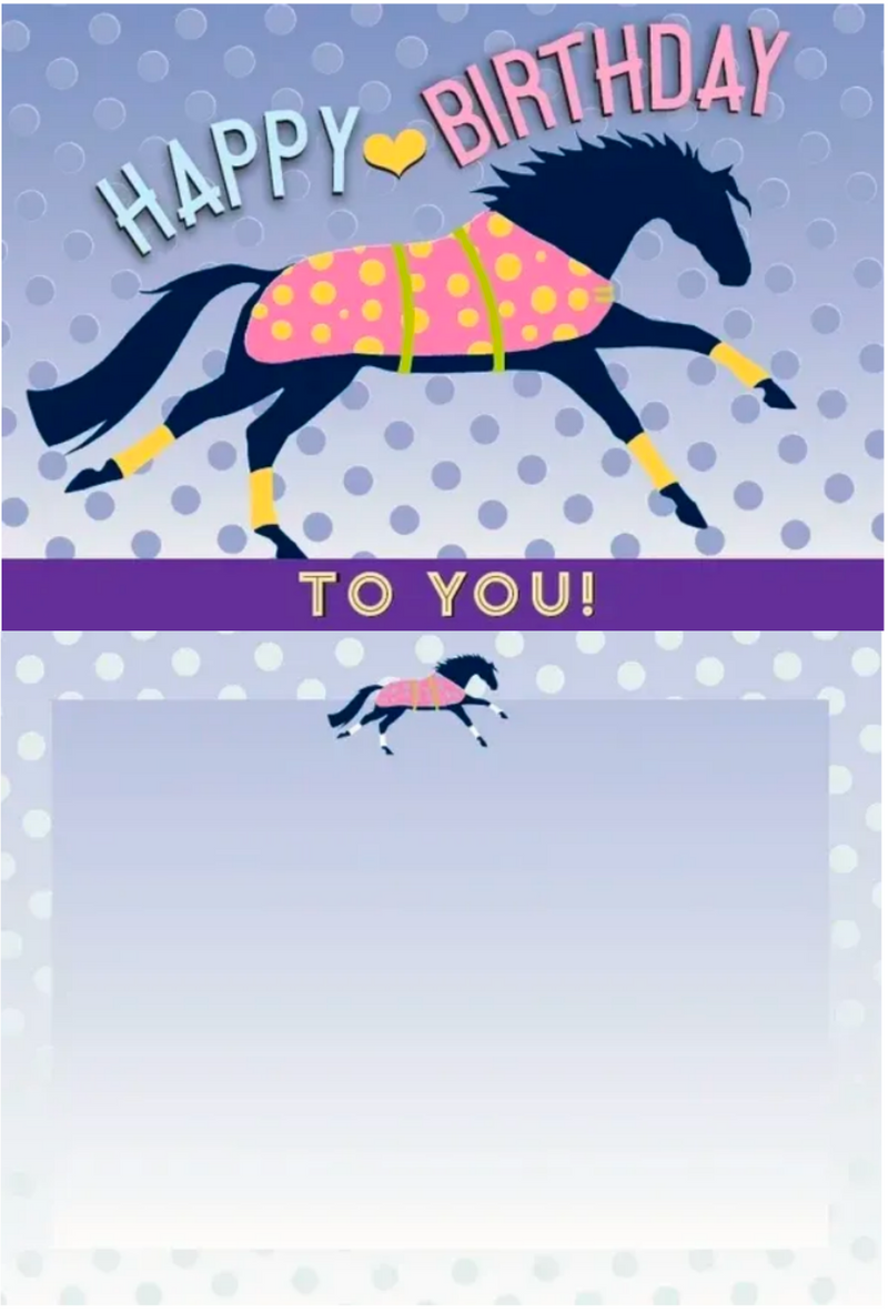 Horse Hollow Press Birthday Greeting Card