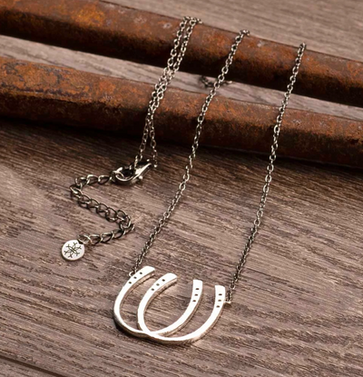 Urban Equestrian Double Luck Necklace