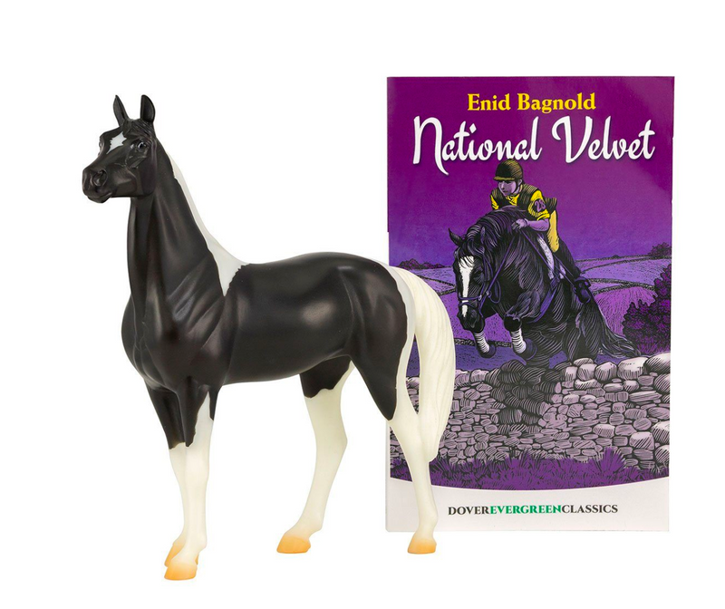 Breyer Freedom Series National Velvet Horse and Book Set