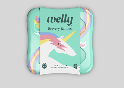 Welly Bravery Bandages - 48 Count