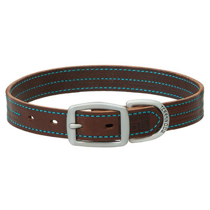 Bridle Leather Dog Collar