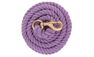 Weaver 10' Cotton Lead Rope Solid