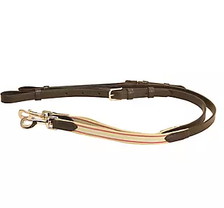 Tory Leather 3/4 inch Leather/Elastic Side Rein